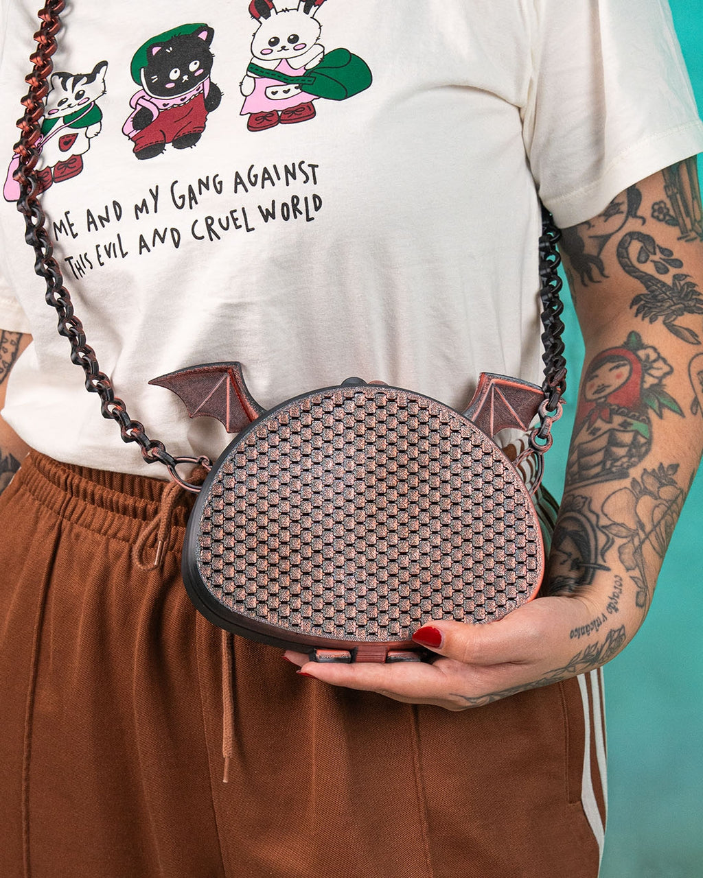 demon wing bag